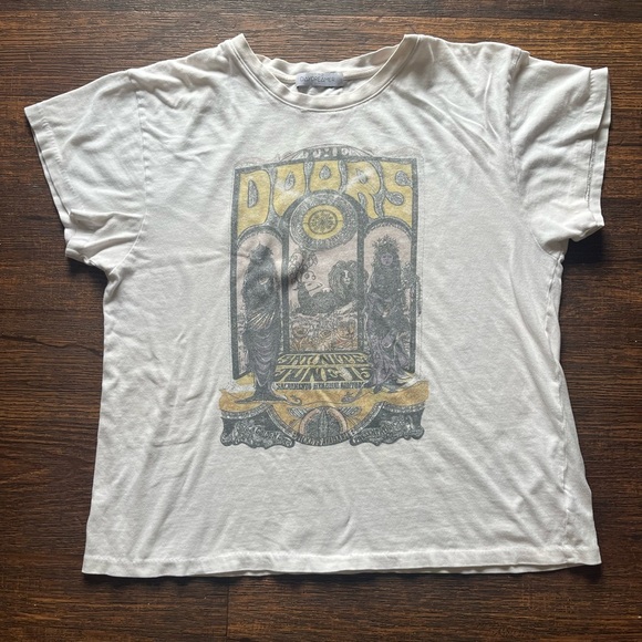Women's Daydreamer T-Shirt The DOORS XL 60s Rock OVERSIZE Jim Morrison Whiskey - Picture 1 of 15